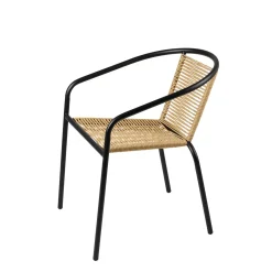 Sillas De Jardín<CASA Verona Silla Apilable Natural