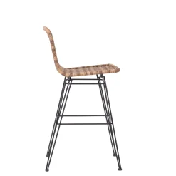 Sillas De Jardín<CASA Vienna Silla De Bar Natural