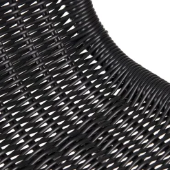 Sillas De Jardín<CASA Vienna Silla De Bar Negro