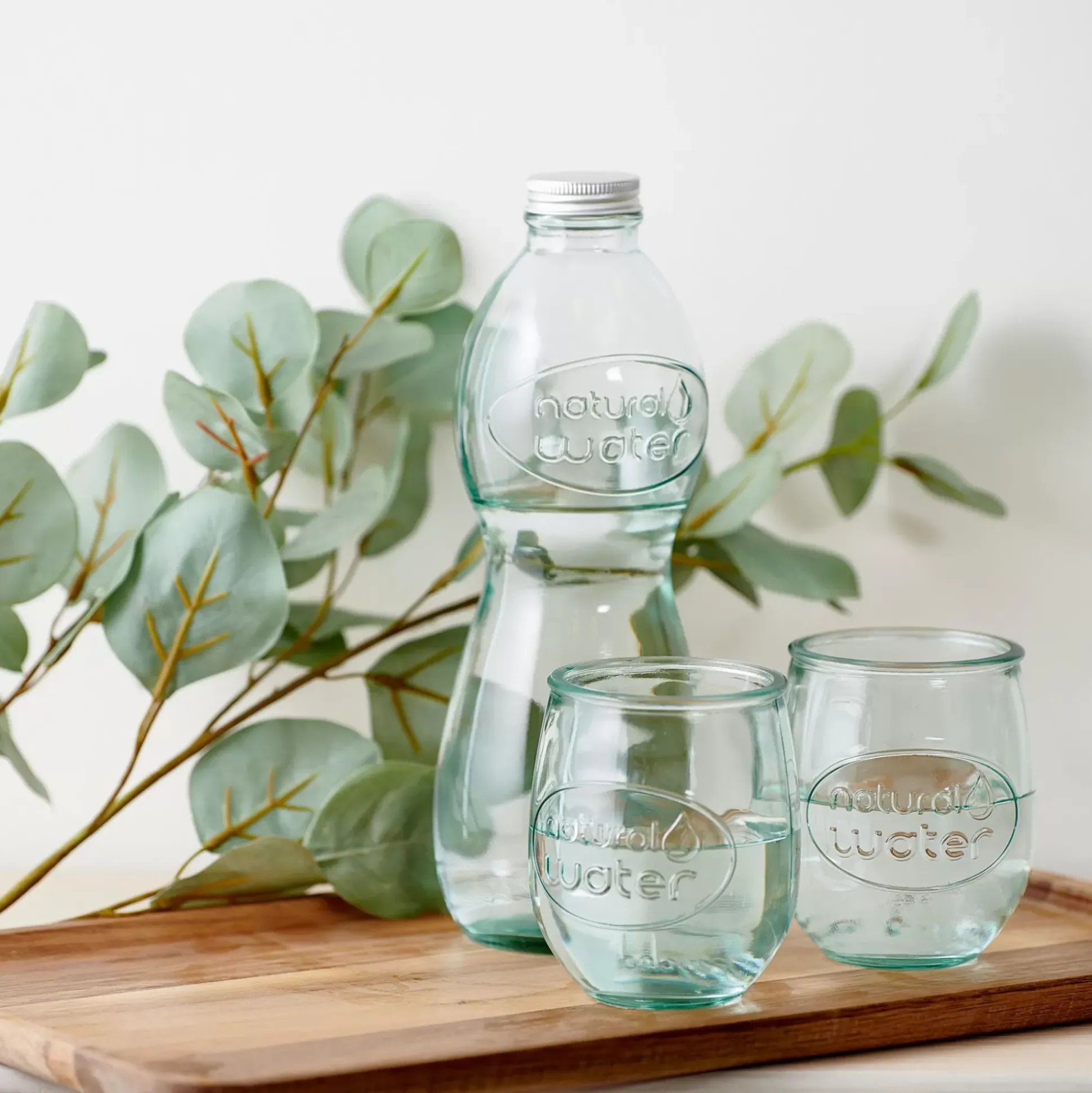 Botellas<CASA Water Botella Transparente