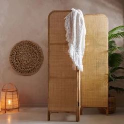 Biombos<CASA Webbing Biombo Natural