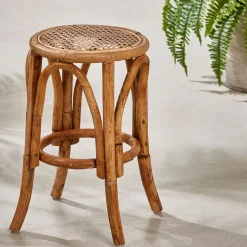 Taburetes<CASA Webbing Taburete Natural