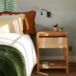 Cajoneras<CASA Webster Mesilla De Noche Natural