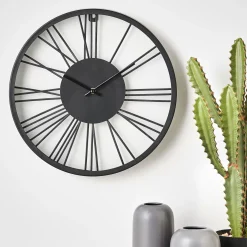 Campanas<CASA Wheel Reloj De Pared Negro