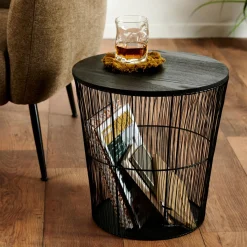 Mesas Auxiliares<CASA Wiras Mesa Auxiliar Negro