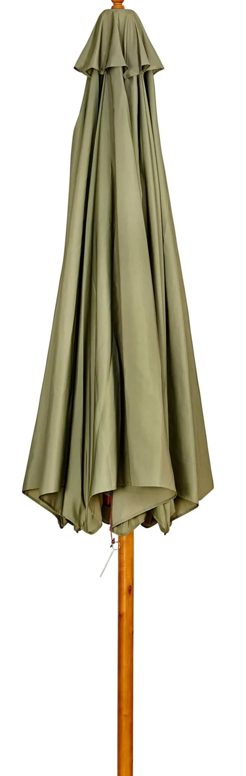 Parasoles<CASA Wood Parasol Sin Pie Verde