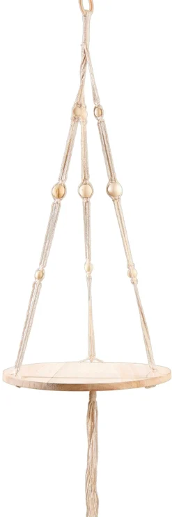 Colgadores Para Plantas<CASA Woody Mesa Para Plantas Pendiente Natural