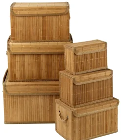 Cajas De Almacenamiento<CASA Zen Caja Con Asas Natural